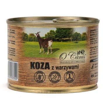 O´canis O'CANIS Kozletina s povrćem mokra hrana za pse 200g