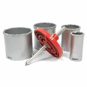 Silver Tools 5 dijelova dijamantnih krunskih pila za keramiku - pločice