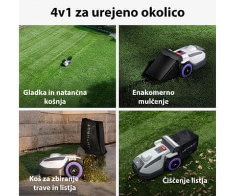 Višenamjenska njega travnjaka 4-u-1