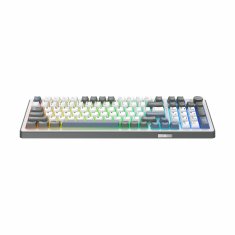 White Shark PL tipkovnica USB bijela gaming GK-007252 EXCALIBUR-L-W-HR