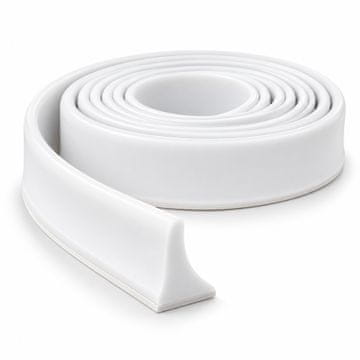 HOME & MARKER® Tuš barijera (2 m), silikonska pregrada za tuš kabinu | AQUABARRIER