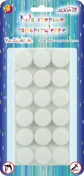 Aliga samoljepljivi čičak prstenovi 1,5 cm 36 pari | PSD-1437