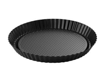 Florina Likoris kalup za tart 28 cm od crnog čelika za quiche deserte