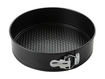 Florina Likoris kalup za tortu 28 cm crni s odvojivim neprianjajućim poklopcem