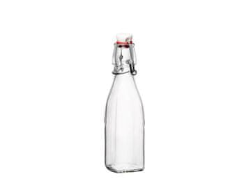 Bormioli Rocco Swing boca za maslinovo ulje 125 ml staklena kvadratna mala