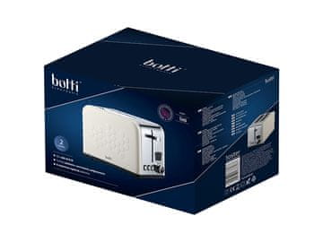 BOTTI Electronic Ivo toster za 2 tosta, 6 razina tostiranja, zaslon