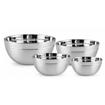 slomart Klausberg KB-9052 Set posuda od nehrđajućeg čelika 4 kom, 14-24 cm