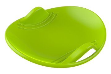 slomart TECHNOK Okrugle plastične sanjke za snijeg, zelena