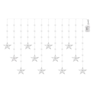 EMOS LED božićna girlanda, zvijezde, 1,7 m