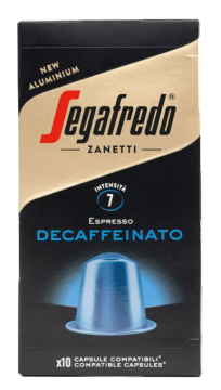 Segafredo Zanetti Zanetti Decaffeinato aluminijske kapsule za kavu, 10 komada, bez kofeina
