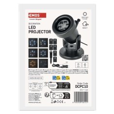 EMOS Dekorativni LED projektor, 6 motiva