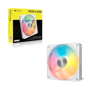 slomart Corsair RS120 II ARGB ventilator 120mm, bijeli