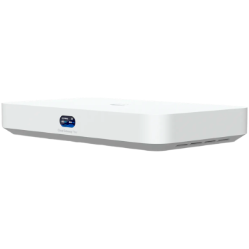 Ubiquiti UniFi Cloud Gateway Fiber UCG-FIBER-EU, pristupnik (gateway), 2x 10G SFP+, 1x 10 GbE, 4x 2,5 GbE, PoE+ 30 W, IDS/IPS 5 Gbps, NVMe SSD do 2 TB, stolni