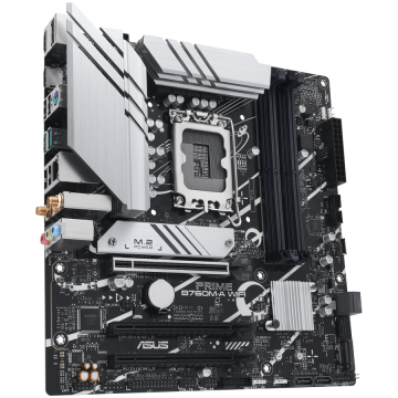 ASUS PRIME B760M-A WIFI LGA1700 mATX matična ploča - Intel B760, 4xDDR5, 2xM.2, 4xSATA, 2.5Gb LAN, WiFi 6, BT, 1xDP, 2xHDMI, Aura Sync