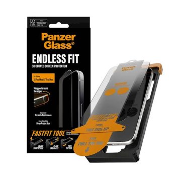 PanzerGlass 3D zakrivljeno zaštitno staklo za iPhone 18 Pro Max (PG37753)