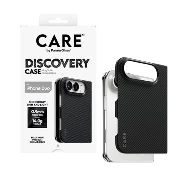 PanzerGlass Maska Care Discovery za iPhone Duo, crna (CR83510)