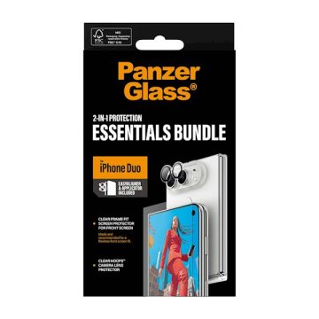 PanzerGlass Care 2-u-1 iPhone Duo zaštitni komplet (PG06532)
