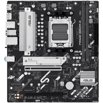 ASUS PRIME B850M-K AM5 mATX matična ploča - AMD B850, 2xDDR5, 2xM.2, 4xSATA, 2.5Gb LAN, 1xDP, 1xHDMI, Aura Sync
