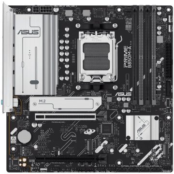 ASUS PRIME B850M-A-CSM AM5 mATX matična ploča - AMD B850, 4xDDR5, 3xM.2, 4xSATA, 2.5Gb LAN, 2xDP, 1xHDMI, Aura Sync