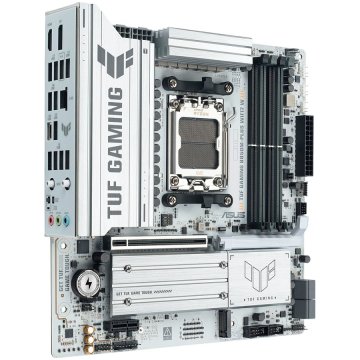 ASUS TUF GAMING B850M-PLUS WIFI7 W AM5 mATX matična ploča - AMD B850, 4xDDR5, 3xM.2, 4xSATA, 2.5Gb LAN, WiFi 7, BT, 1xDP, 1xHDMI