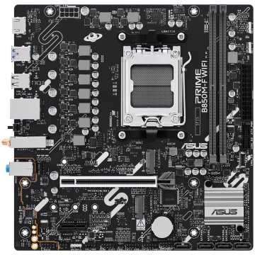 ASUS PRIME B850M-F WIFI AM5 mATX matična ploča - AMD B850, 2xDDR5, 2xM.2, 4xSATA, 1Gb LAN, 1xHDMI, WiFi 6, BT, Aura Sync