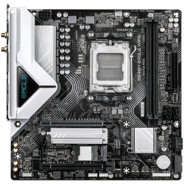Gigabyte B840M EAGLE WIFI6 AM5 mATX matična ploča - AMD B840, 2xDDR5, 2xM.2, 4xSATA, 2.5Gb LAN, WiFi 6, BT, 1xHDMI, 1xDP