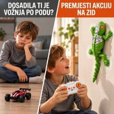 JOJOY® RC zmija na daljinsko upravljanje koja se penje po zidovima, 360° rotacija, punjiva igračka s daljinskim upravljačem | CLIMBKO