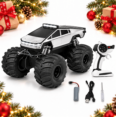 JOJOY® Amfibijski RC automobil 4WD, vožnja po kopnu i vodi, 360° okretanje, 2.4 GHz daljinski upravljač | AMFIBIA