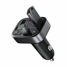 BASEUS bluetooth auto instalacija USB TipA TipC FM BT MP3 S-09 Pro