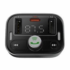 BASEUS bluetooth auto instalacija USB TipA TipC FM BT MP3 S-09 Pro