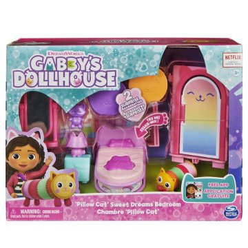 Gabby's Dollhouse Gabina kuća lutaka deluxe soba spavaća soba