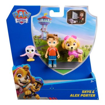 Paw Patrol Psići u ophodnji figura Skye i Alex Porter