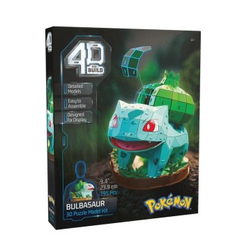 4D Build Pokémon Bulbasaur 3D slagalica