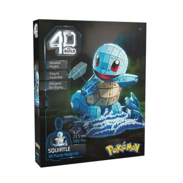 4D Build 3D puzzle Pokémon Squirtle