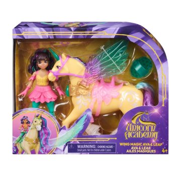 UNICORN ACADEMY Akademija za jednoroge čarobna krila Leaf i Ava 11 cm