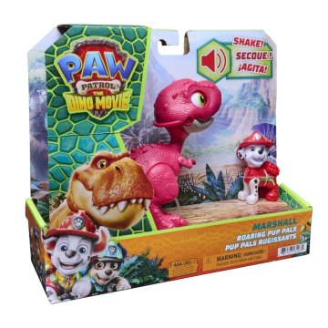 Paw Patrol Psići u ophodnji The Dino Movie: figura dinosaura sa zvukovima + Marshall