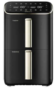 Dreame DS50 Air Fryer dvostruka friteza, crna