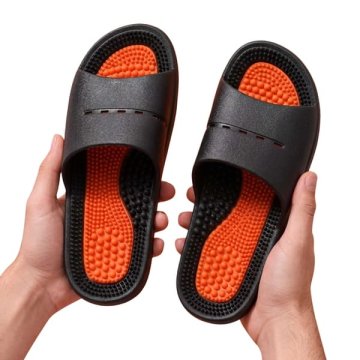 FRILLA® Akupresurne masažne natikače za stopala s podesivom trakom i protukliznim potplatom | STEPMASSAGE