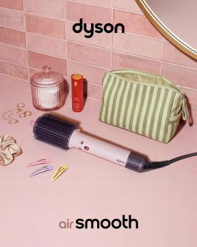Dyson Četka za oblikovanje kose Airsmooth, kontrola temperature, ružičasto zlatna