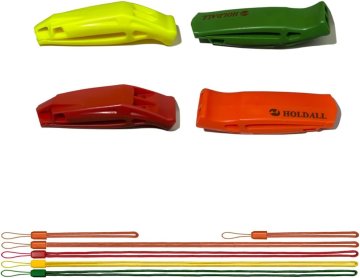 Nikcorp Sigurnosna zviždaljka za preživljavanje 120 dB set 4 kom glasna plastika otporna na mraz s kopčom i trakom za prsluk ruksak jaknu outdoor vodeni sportovi planinarenje