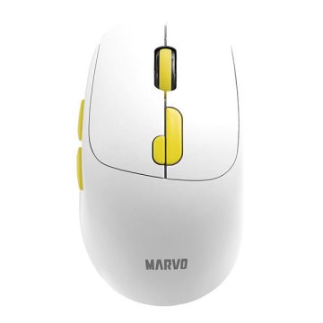 Marvo M809W žičani gaming miš (6400 DPI, optički senzor, 7 programabilnih tipki, osvjetljenje u 7 boja)