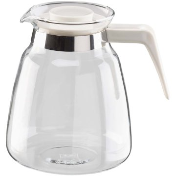 MELITTA Stakleni vrč Aroma Grande White 1 6l