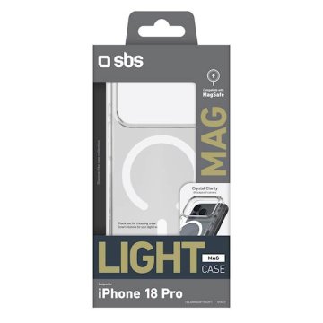 SBS Lagana maskica za iPhone 17 Pro/18 Pro, prozirna (TELIGMAGIP1863PT)