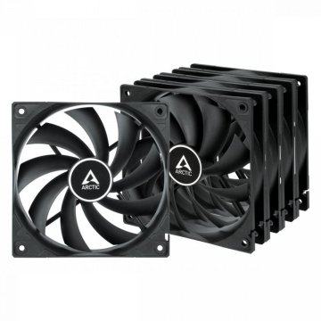 Arctic Cooling F12 Black Value pack (5 komada) ventilator za kućište (120 mm, 1350 RPM) (ACFAN00248A)