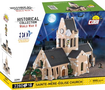 slomart COBI KLOCKI: Model crkve u Sainte-Mère-Église