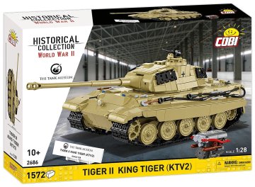 Tiger COBI KLOCKI Tiger II King Tiger KTV2, 1572 elemenata