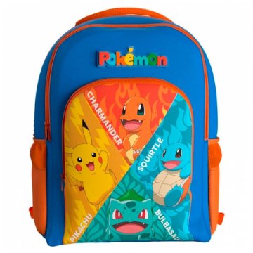 Northix Prilagodljivi ruksak Pokemon Starters 43 cm