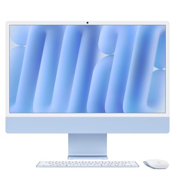 Apple iMac računalo, M6 12C-CPU/12-C-GPU, 16GB, SSD256GB, 24-inch Retina 4.5K, macOS - Blue (mh1h4cr/a)