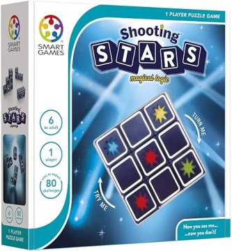 Smart SmartGames Shooting Stars puzzle i igra s 80 izazova (6+ god.)