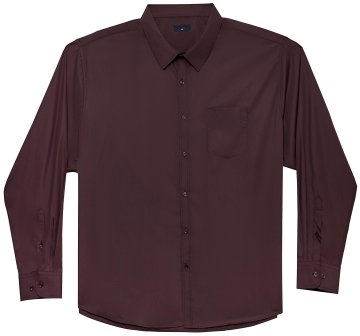Nikcorp Muška košulja Elegantna Long Fit Plus Size Prozračna Udobna Button-Down Business Casual Smeđa 3XL Tall za svečane prilike posao i večernji izlazak